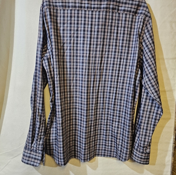 Faherty Men's Blue Checkered Shirt - Picture 3 of 8